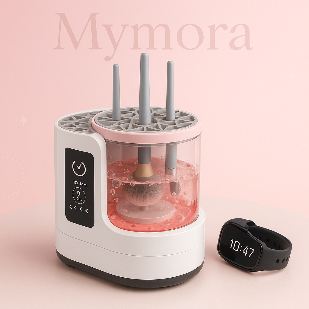 Nettoyeur électrique portable pour pinceaux de maquillage – Mymora