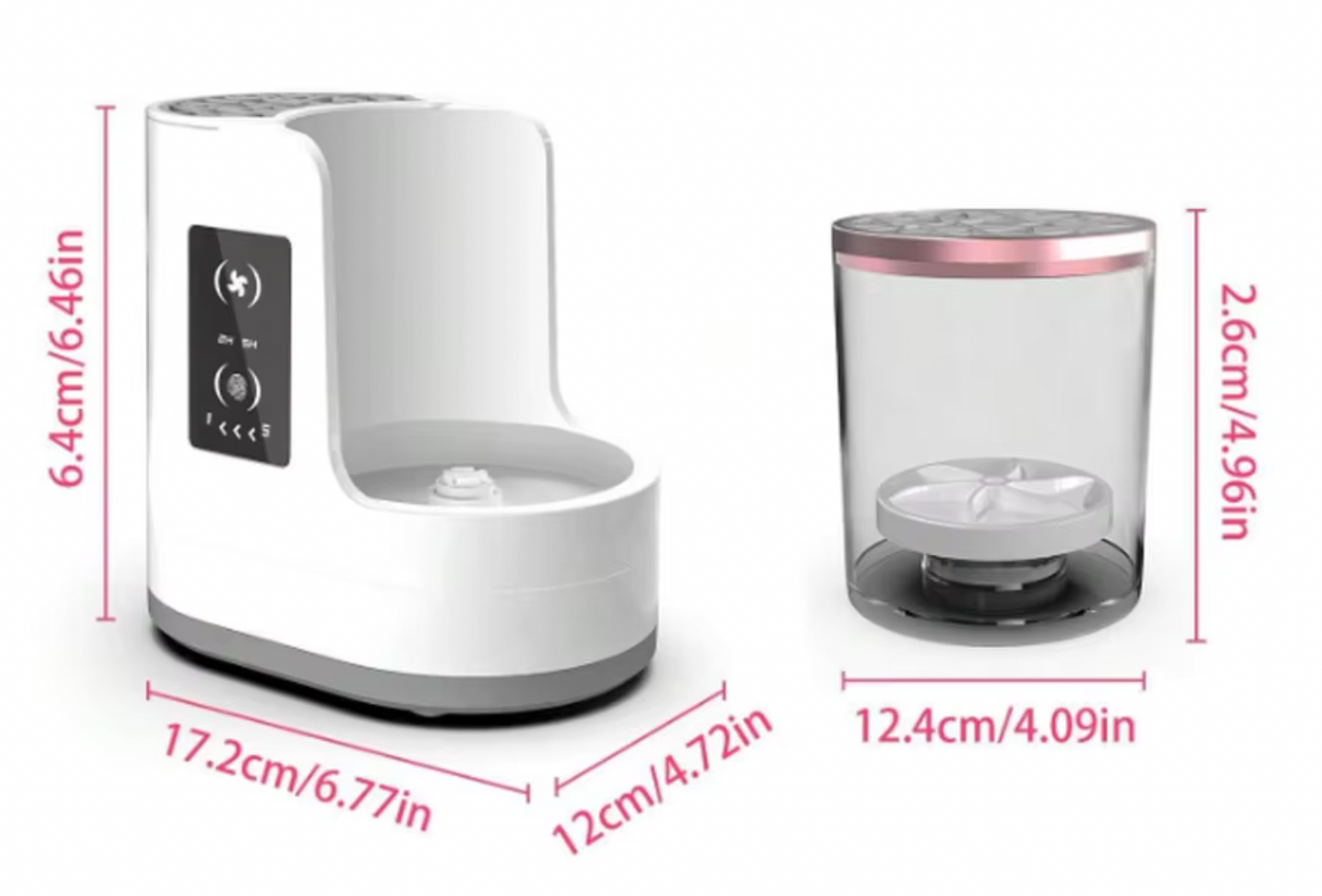 Nettoyeur électrique portable pour pinceaux de maquillage – Mymora