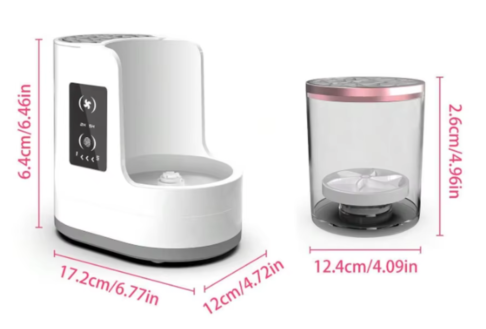 Nettoyeur électrique portable pour pinceaux de maquillage – Mymora